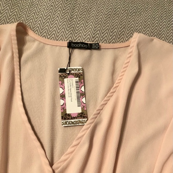 Boohoo Pink Ruffle Dress - Picture 4 of 4